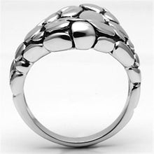 3W047 - Brass Ring Rhodium Women No Stone No Stone