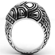 3W242 - Brass Ring Rhodium Women No Stone No Stone