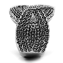 3W248 - Brass Ring Rhodium Women No Stone No Stone
