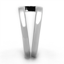 3W603 - Brass Ring Rhodium Women No Stone No Stone