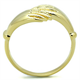 3W834 - Brass Ring Gold Women No Stone No Stone