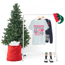 Friends dont let Friends fight Cancer Alone Unisex Jersey Short Sleeve Tee