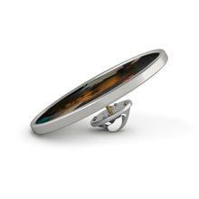 Grandpa little girl Metal Pin