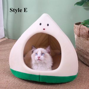 Cute Cat Bed House