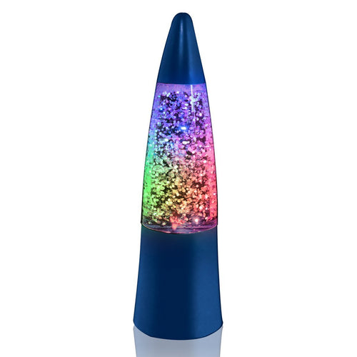 Rocket Lamp Blue Base