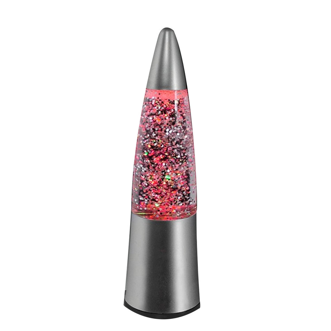 Rocket Lamp Silver Base