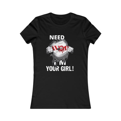 Womens Ripped  Premium T-shirt