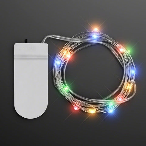 LED 80 Inch Wire String Lights Multicolor