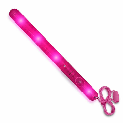Pink LED Patrol Light Wand