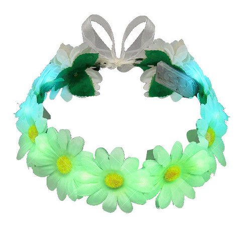 LED Color Changing Daisy Chain Floral Accessory