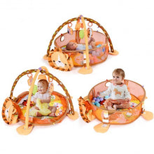 3-in-1 Cartoon Baby Infant Activity Gym Play Mat