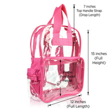 Large Clear Backpack