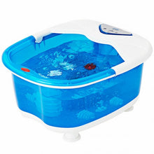 LCD Display Temperature Control Bubbles Foot Spa Massager