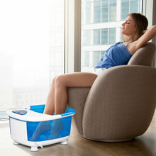 LCD Display Temperature Control Bubbles Foot Spa Massager