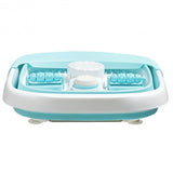 Foot Spa Bath Motorized Massager with Heat Red Light-Green