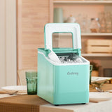 Portable Countertop Ice Maker Machine with Scoop-Green