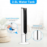 41" Portable Air Cooler with 3 Modes and 3 Speeds for Bedroom