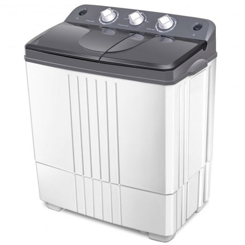 Portable Semi-Automatic Twin-tub Portable Mini Washing Machine