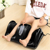 Therapeutic Shiatsu Foot Massager with High Intensity Rollers-Black