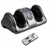 Therapeutic Shiatsu Foot Massager with High Intensity Rollers-Gray