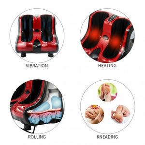 Kneading Rolling Vibration Heating Foot Massager