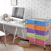 15 Drawers Rolling Storage Cart Organizer