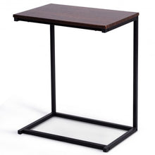 26" Beside Sofa Laptop Holder End Stand Desk-Coffee