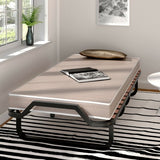 Rollaway Folding Bed with Memory Foam Mattress