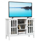 Wood TV Stand Console Cabinet for 45" TV