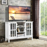Wood TV Stand Console Cabinet for 45" TV