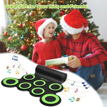 Roll up drum Pad - with food pedals