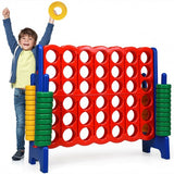 Jumbo 4-to-Score 4 in A Row Giant Game Set-Blue