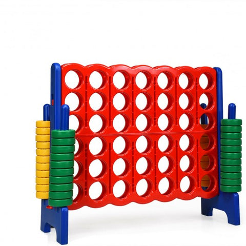 Jumbo 4-to-Score 4 in A Row Giant Game Set-Blue