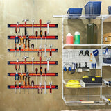 6 Pcs 18" Magnetic Tool Holder Bar Organizer Storage Rack