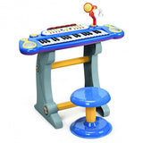 Electric Keyboard-Kids Toy Piano-Blue