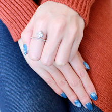 DA136 - Stainless Steel Ring High polished (no plating) Women AAA Grade CZ Clear