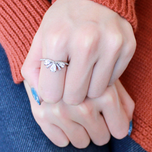 DA140 - Stainless Steel Ring High polished (no plating) Women AAA Grade CZ Clear