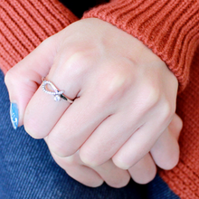 DA143 - Stainless Steel Ring High polished (no plating) Women AAA Grade CZ Clear