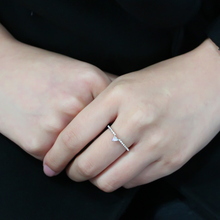 DA323 - Stainless Steel Ring IP Gold(Ion Plating) Women AAA Grade CZ Clear