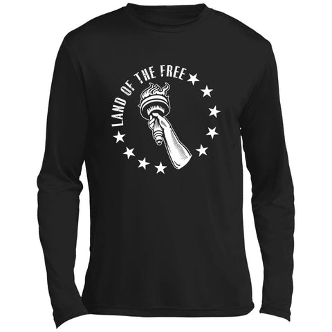 Land of the Free Long Sleeve Performance Tee