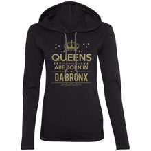 Queens Ladies' LS T-Shirt Hoodie