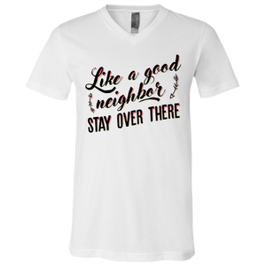 Unisex Jersey  V-Neck T-Shirt