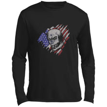 Flag Skull Long Sleeve Performance Tee