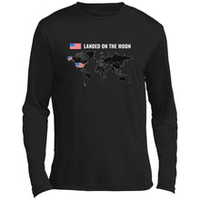 Moon Landing Long Sleeve Performance Tee