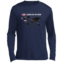 Moon Landing Long Sleeve Performance Tee