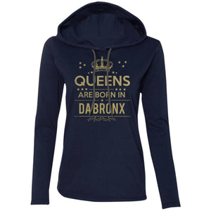 Queens Ladies' LS T-Shirt Hoodie