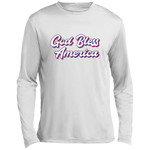 American Blessed Long Sleeve Performance Tee