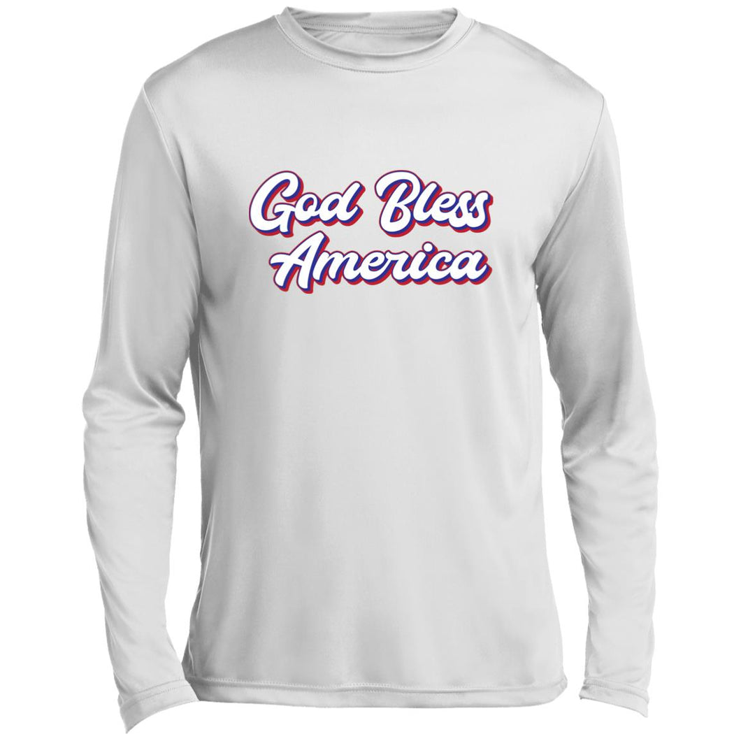 American Blessed Long Sleeve Performance Tee
