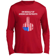 American patriots Long Sleeve Performance Tee