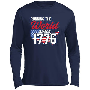 Running the World Long Sleeve Performance Tee
